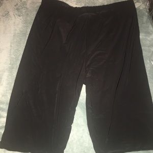 Pretty Little Things Black Plus Size Biker Shorts